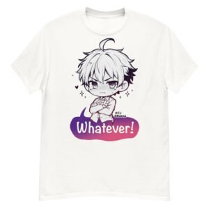 Anime Boy Whatever Attitude Sticker