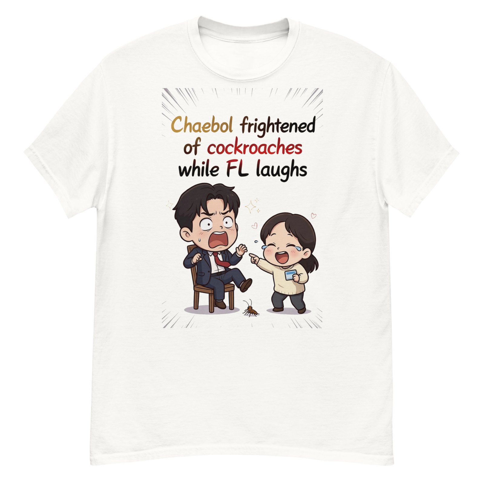 Chaebol Frightened of Cockroaches While FL Laughs