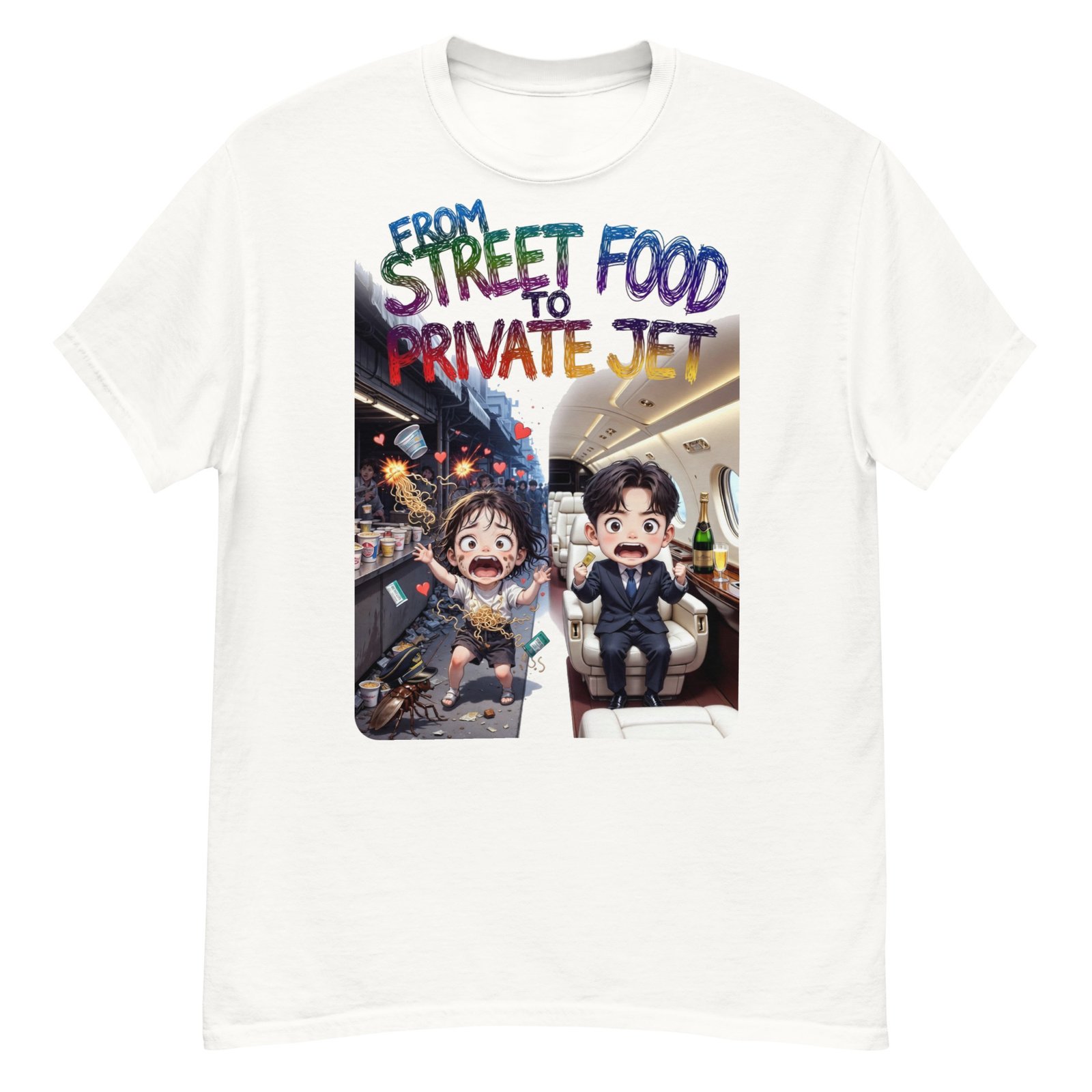 From Street Food to Private Jet