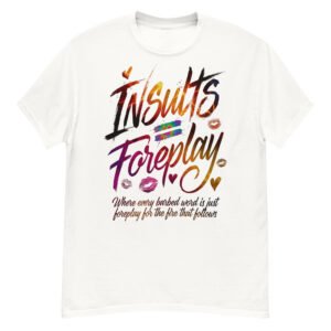 Insults Foreplay Typography Art